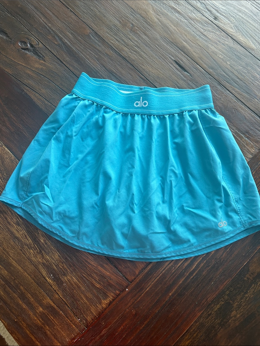 ALO Yoga Teal Athletic Skirt